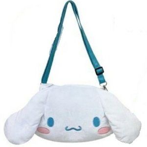 NWT Authentic Sanrio Character Face Pochette Cinnamoroll